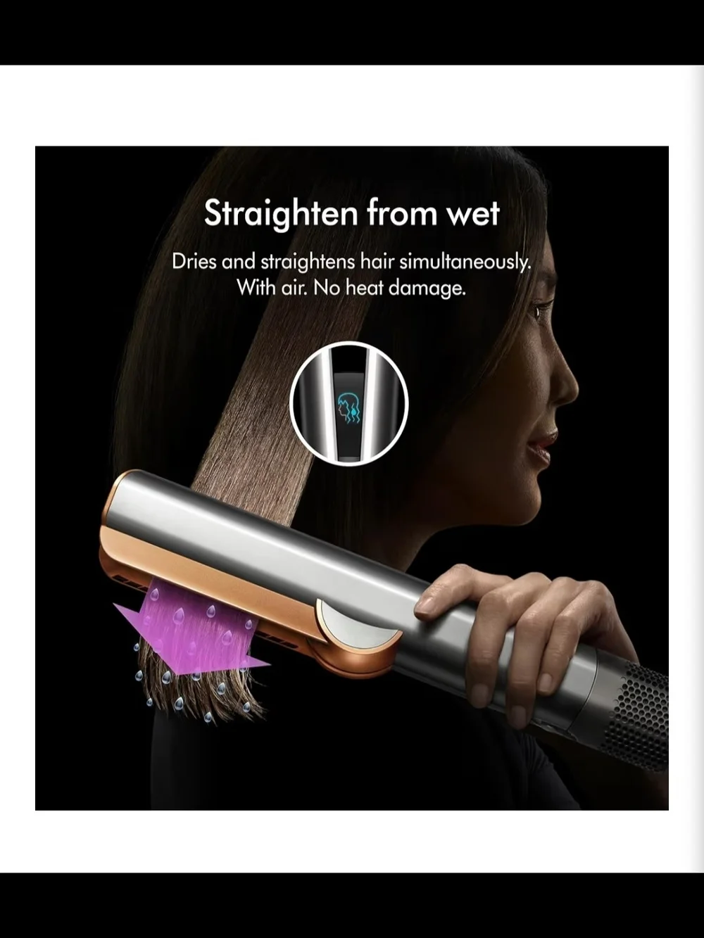 Dyson Airstrait Ceramic Pink Brand New Factory Sealed